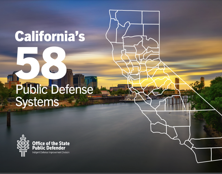 Cover of California's 58 Public Defense Systems